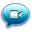 iChat Blue Icon 32x32 png